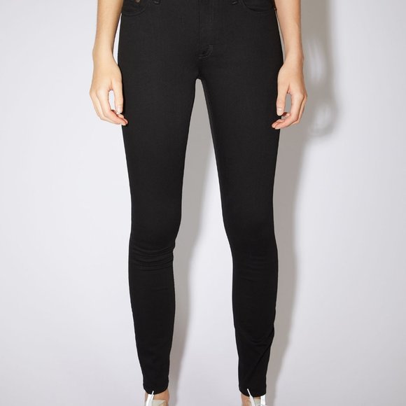 Acne Studios Climb Stay Black Jeans 26/32 - Picture 1 of 11